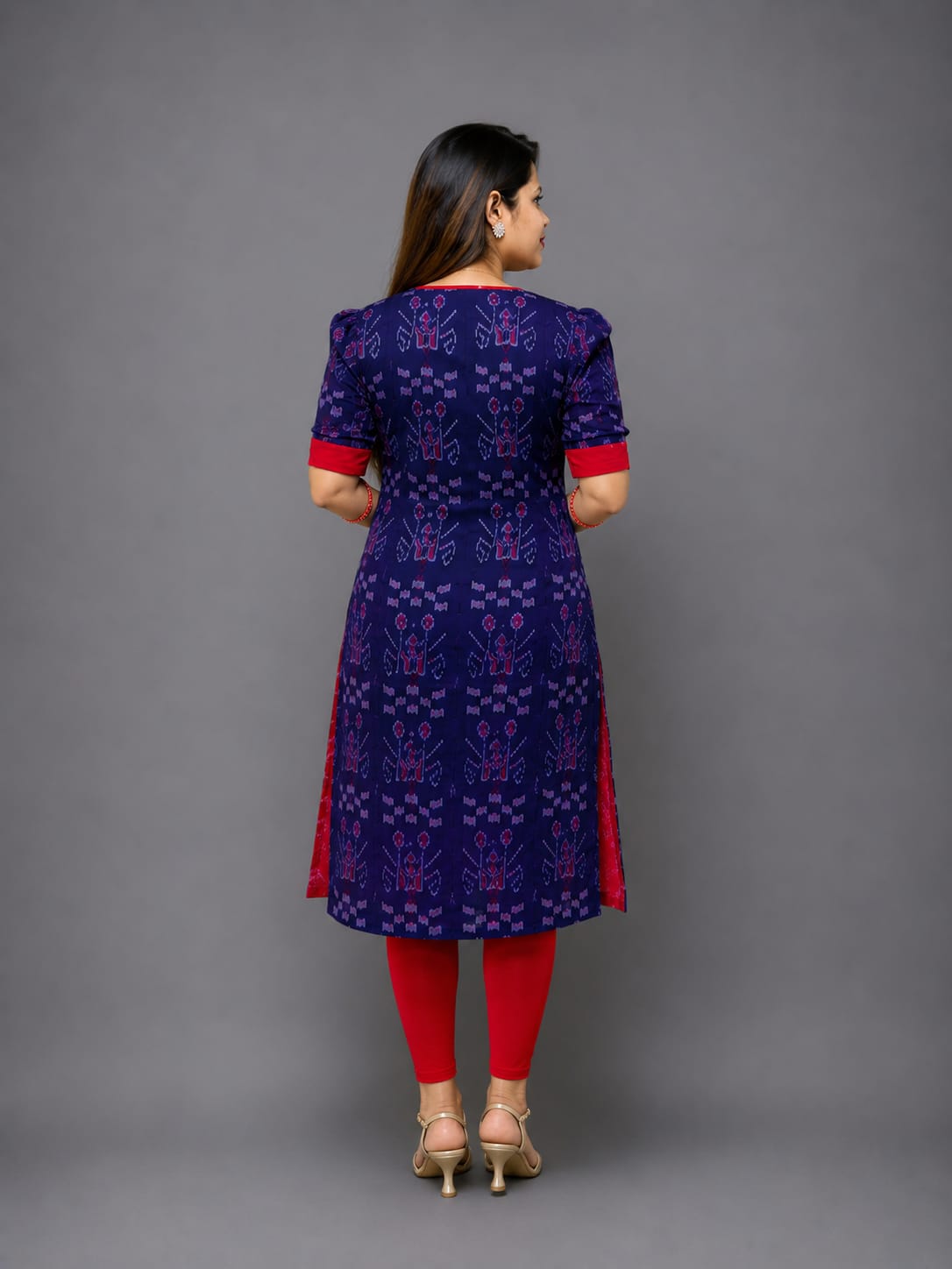 Women’s Sambalpuri Cotton Kurti – Elegant Ethnic Wear